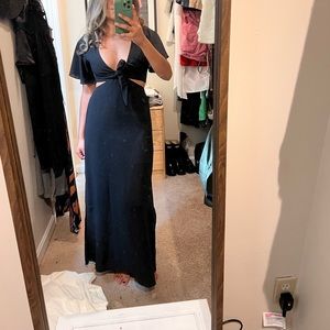 Beautiful black flowy dress